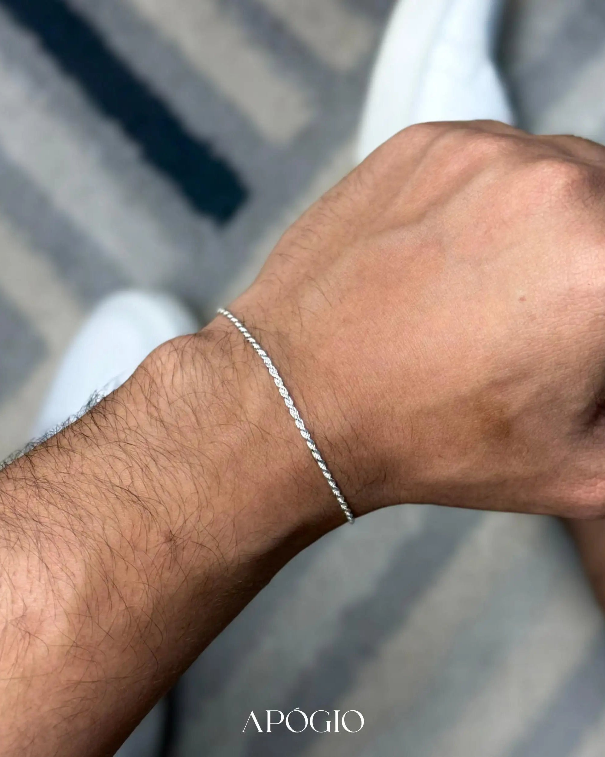 Pulseira Elo Baiano - 2mm