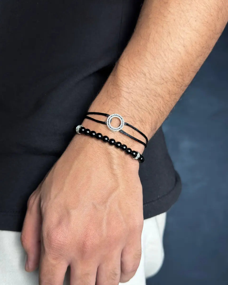 Pulseira Oslo - Pedra Ônix