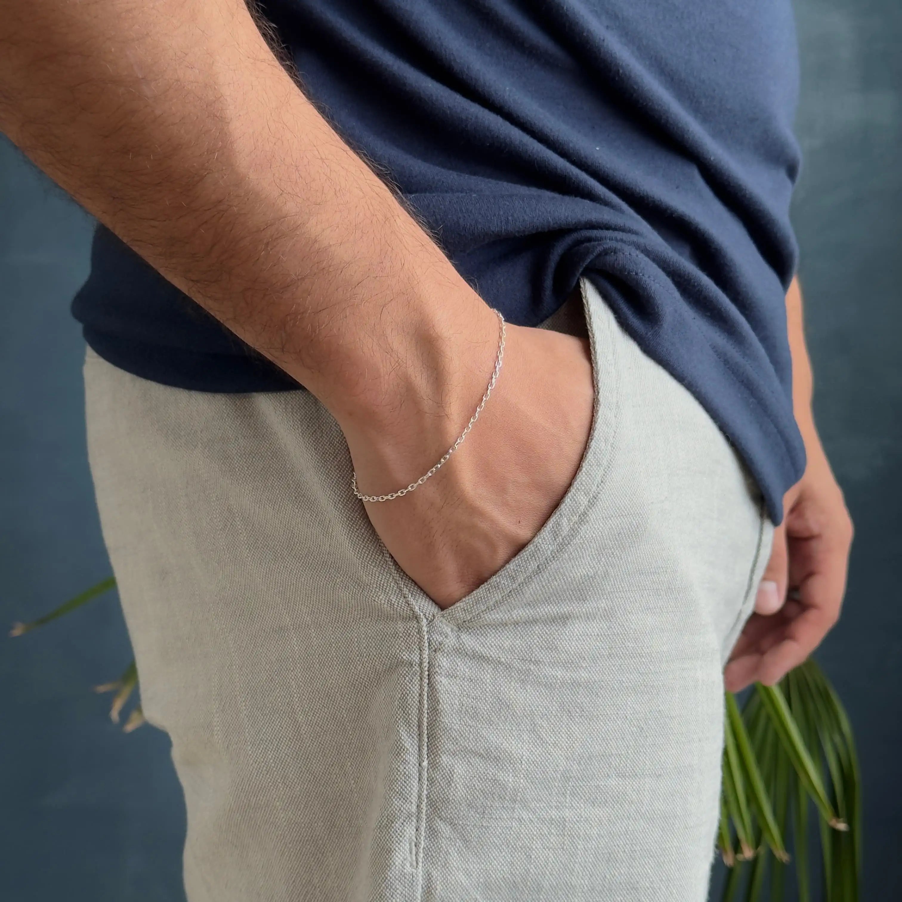 Pulseira Cadeado - 2 mm