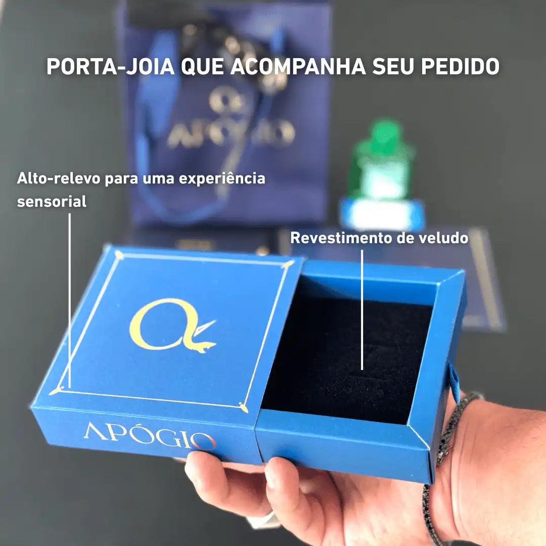 Colar Viridia (Par de brincos de brinde)