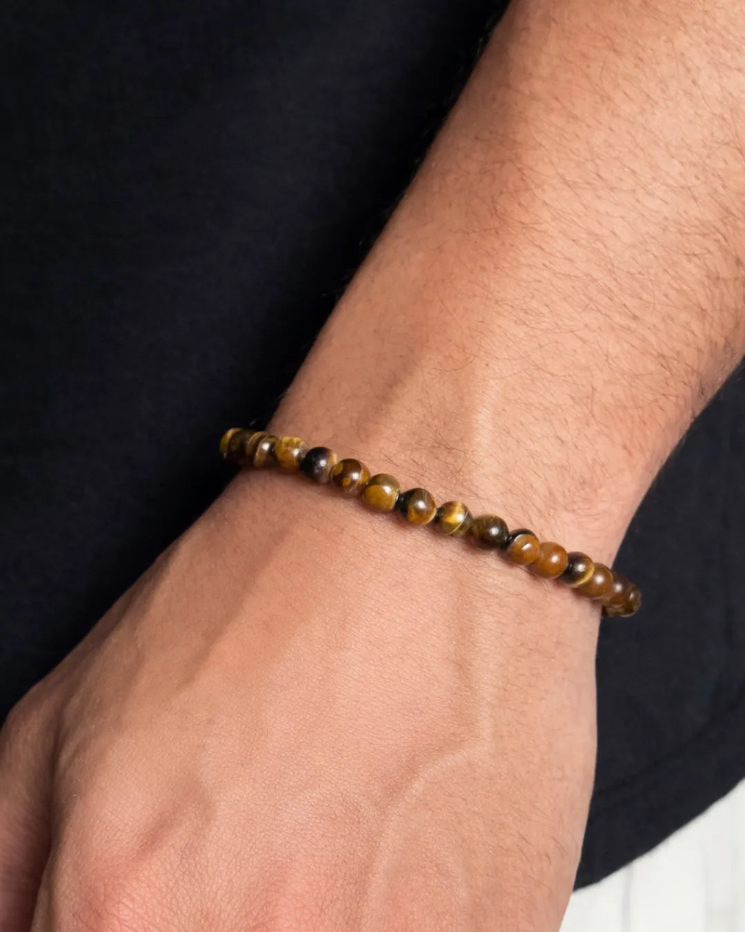 Pulseira Cairo - Pedra Olho de Tigre