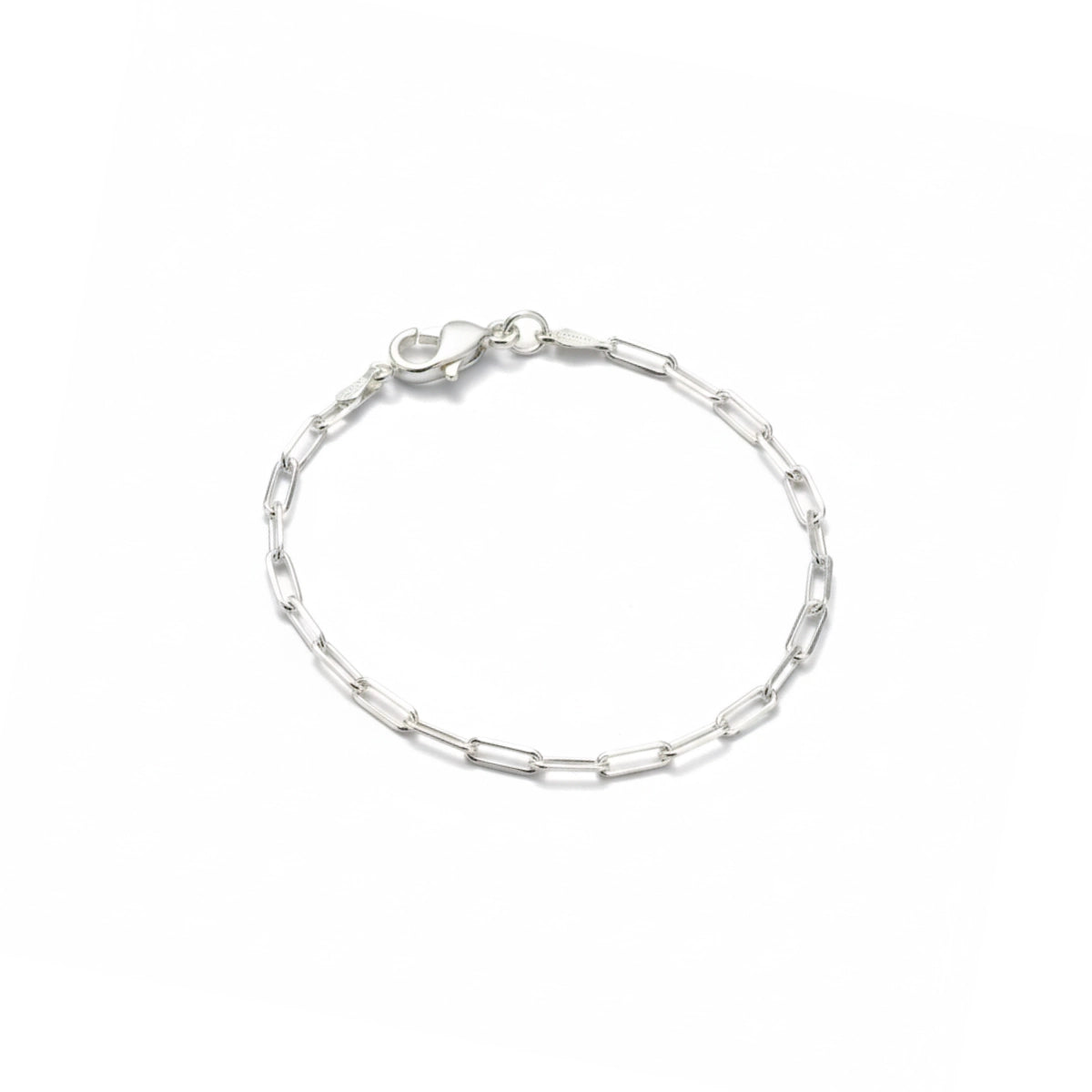 Pulseira Cadeado Alongado - 1,5 mm