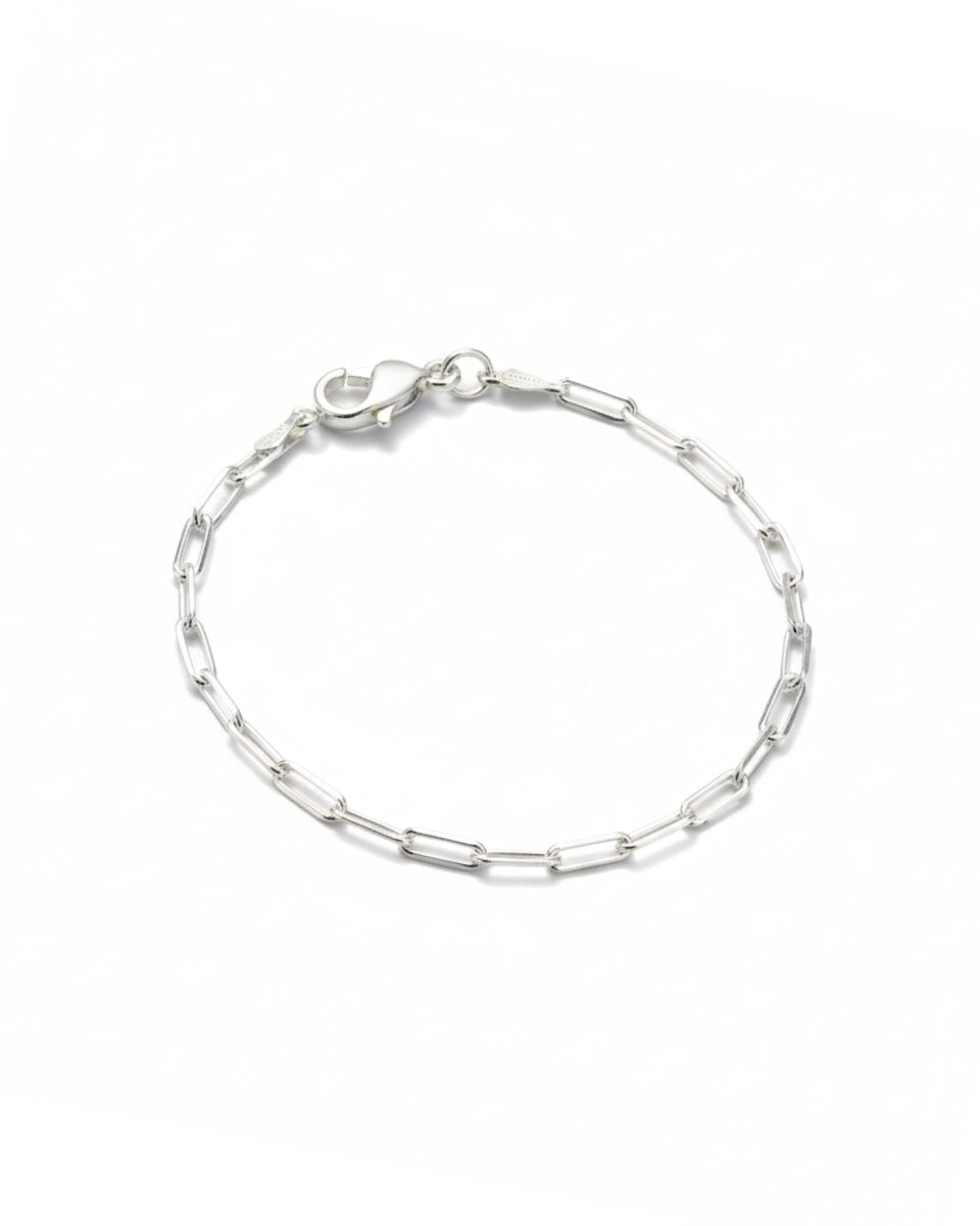 Pulseira Cadeado Alongado - 1,5 mm