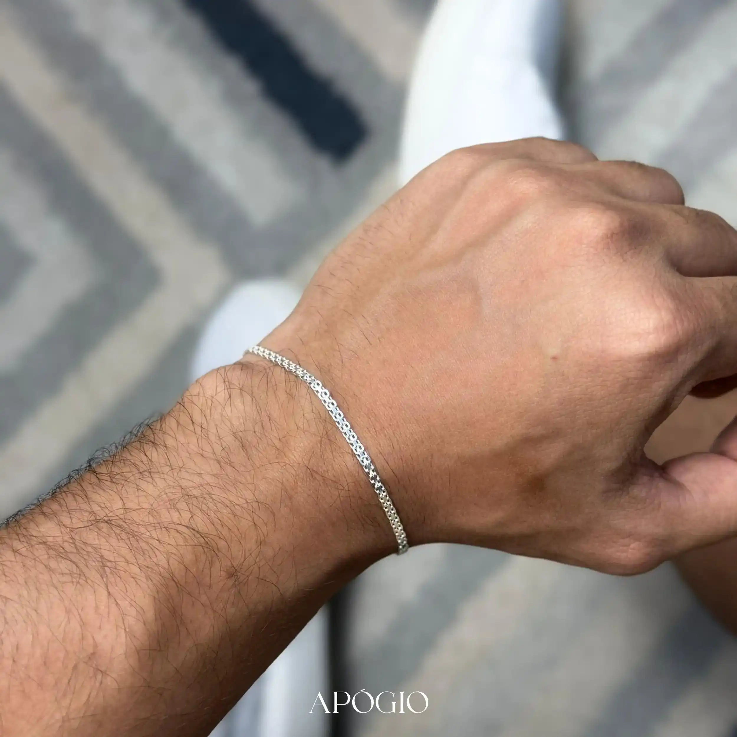 Pulseira Bismarck - 2mm