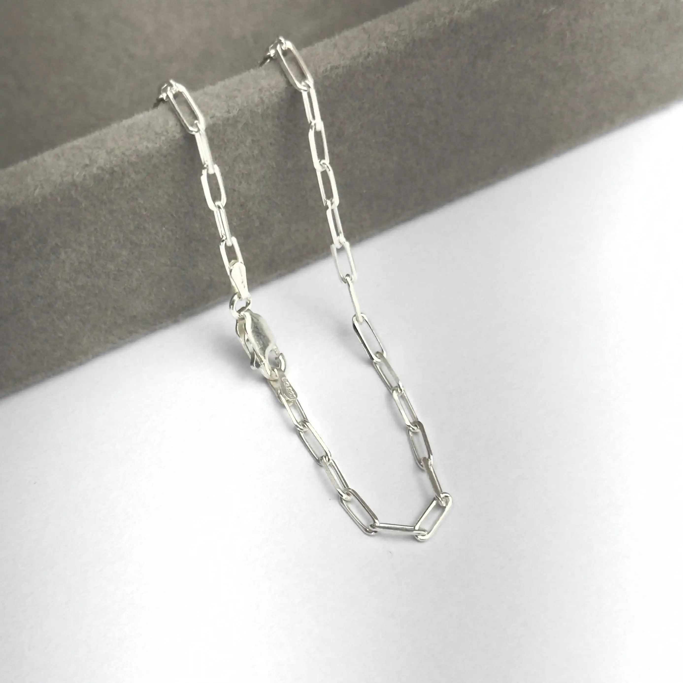 Pulseira Cadeado Alongado - 1,5 mm