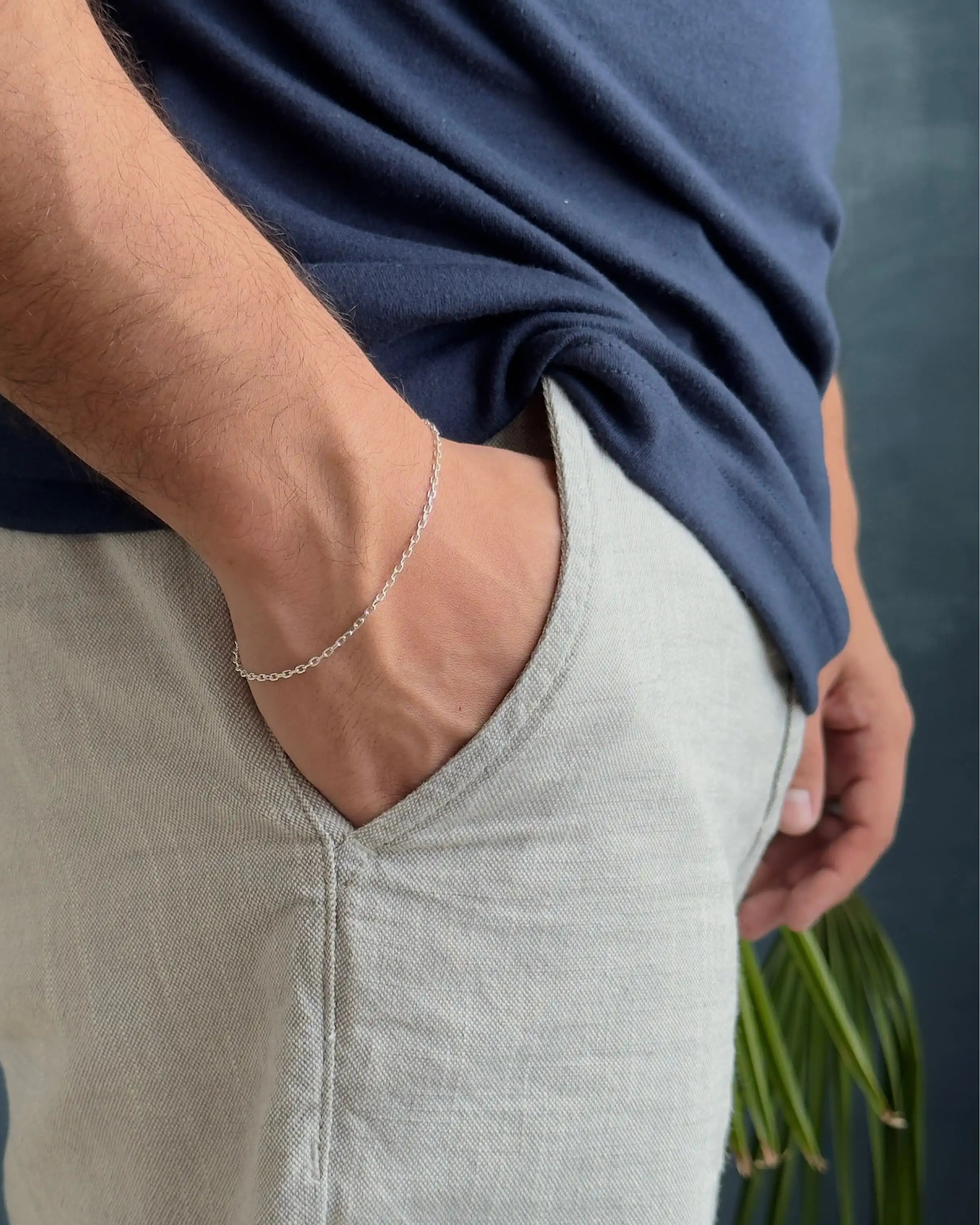 Pulseira Cadeado - 2 mm