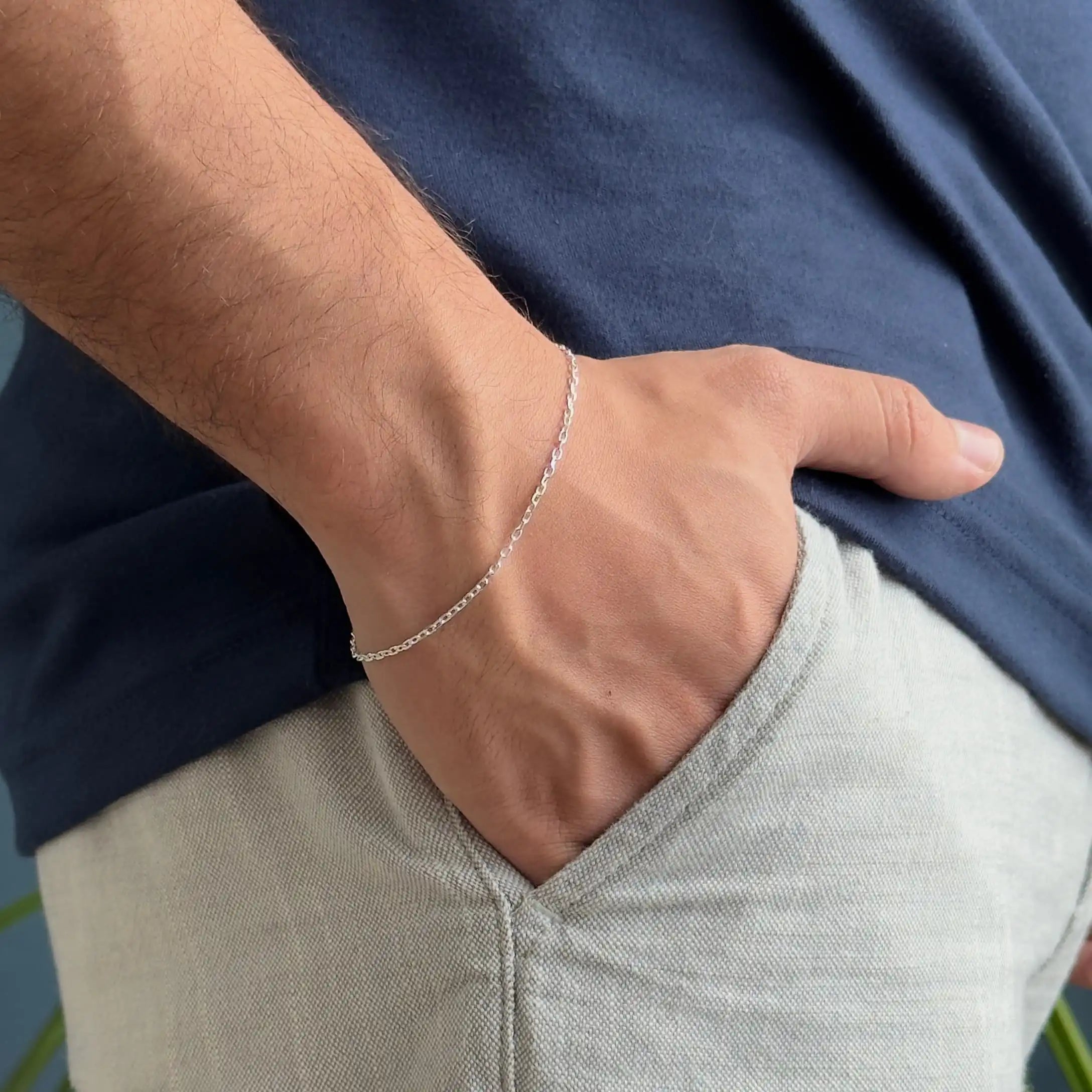 Pulseira Cadeado - 2 mm